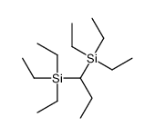 1,1-Bis(triethylsilyl)propane Structure