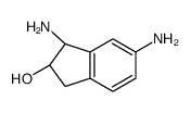 (1R,2R)-1,6-diamino-2,3-dihydro-1H-inden-2-ol Structure