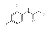 n-(4-bromo-2-chlorophenyl)-2-chloroacetamide Structure