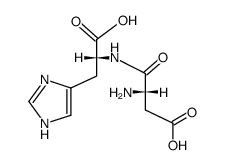 Asp-His-OH structure