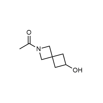 1-(6-Hydroxy-2-azaspiro[3.3]Heptan-2-yl)ethan-1-one structure