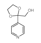 1,3-Dioxolane-2-methanol,2-(4-pyridinyl)- picture