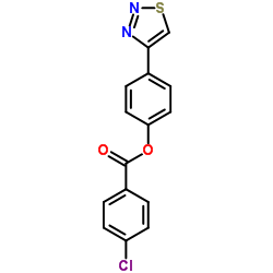 4-(1,2,3-Thiadiazol-4-yl)phenyl 4-chlorobenzoate图片