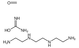 N'-[2-(2-aminoethylamino)ethyl]ethane-1,2-diamine,formaldehyde,urea结构式