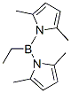 Bis(2,5-dimethyl-1H-pyrrol-1-yl)ethylborane结构式