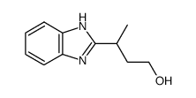 1H-Benzimidazole-2-propanol,gamma-methyl-(9CI) structure