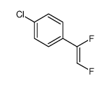 1-chloro-4-(1,2-difluoroethenyl)benzene结构式