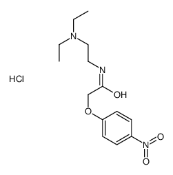 N-[2-(diethylamino)ethyl]-2-(4-nitrophenoxy)acetamide,hydrochloride Structure