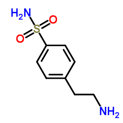 4-(2-aminoethyl)benzene sulfonmide structure