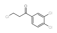 3-chloro-1-(3,4-dichlorophenyl)propan-1-one Structure