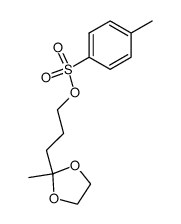 5-Tosyloxy-2,2-ethylenedioxypentane Structure