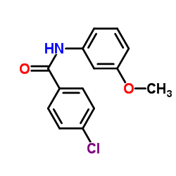 4-Chloro-N-(3-methoxyphenyl)benzamide Structure