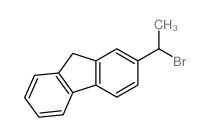 9H-Fluorene,2-(1-bromoethyl)-结构式