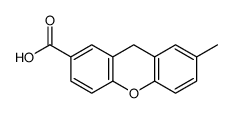 7-methyl-9H-xanthene-2-carboxylic acid结构式