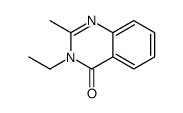 3-ethyl-2-methylquinazolin-4-one结构式