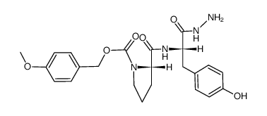 Z(OMe)-Pro-Tyr-NHNH2 Structure