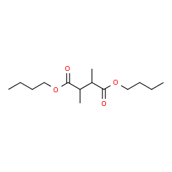 2,3-Dimethylbutanedioic acid dibutyl ester structure