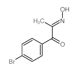 1-(4-bromophenyl)-2-hydroxyimino-propan-1-one Structure