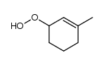 1-methyl-1-cyclohexenyl 3-hydroperoxide Structure