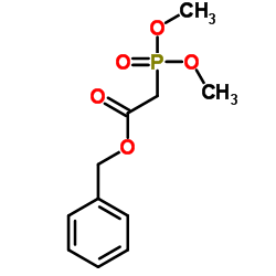 二甲基膦酸乙酸苄酯结构式
