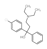 1-(4-chlorophenyl)-3-diethylamino-1-phenyl-propan-1-ol picture