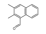 2,3-dimethyl-[1]naphthaldehyde Structure