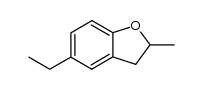 5-Aethyl-2-methylcoumaran Structure