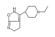 4H-Pyrrolo[3,2-d]isoxazole,3-(1-ethyl-4-piperidinyl)-5,6-dihydro-(9CI) Structure