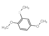 1,4-DIMETHOXY-2-METHYLTHIOBENZENE Structure