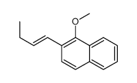 2-but-1-enyl-1-methoxynaphthalene Structure