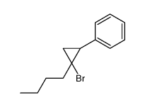 (2-bromo-2-butylcyclopropyl)benzene结构式