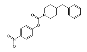 (4-nitrophenyl) 4-benzylpiperidine-1-carboxylate Structure