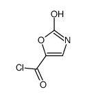 5-Oxazolecarbonyl chloride, 2,3-dihydro-2-oxo- (9CI) structure