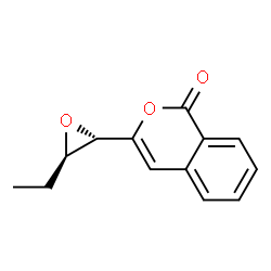 1H-2-Benzopyran-1-one,3-[(2S,3R)-3-ethyloxiranyl]-(9CI) Structure