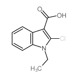 2-chloro-1-ethyl-indole-3-carboxylic acid picture