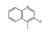 3-Fluor-4-methylchinolin结构式