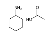 cyclohexylammonium acetate Structure