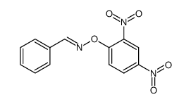 (E)-O-(2,4-dinitrophenyl)benzaldoxime结构式