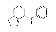 3,5,6,11-tetrahydro-2H-indolizino[8,7-b]indole Structure