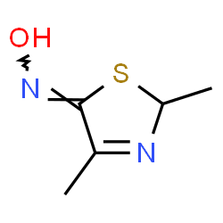 5(2H)-Thiazolone,2,4-dimethyl-,oxime Structure