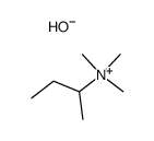 sec-butyl-trimethyl-ammonium, hydroxide Structure