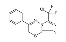 3-(CHLORO-DIFLUORO-METHYL)-6-PHENYL-7 H-[1,2,4]TRIAZOLO[3,4-B ][1,3,4]THIADIAZINE picture