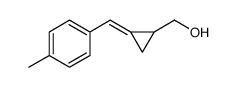 [2-[(4-methylphenyl)methylidene]cyclopropyl]methanol Structure