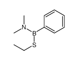 N-[ethylsulfanyl(phenyl)boranyl]-N-methylmethanamine结构式