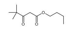 butyl 4,4-dimethyl-3-oxopentanoate Structure