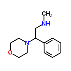 N-Methyl-2-(4-morpholinyl)-2-phenylethanamine Structure