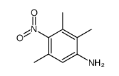 2,3,5-trimethyl-4-nitroaniline Structure