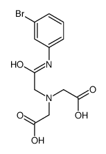 2-[[2-(3-bromoanilino)-2-oxoethyl]-(carboxymethyl)amino]acetic acid结构式