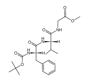 Boc-Phe-Val-Gly-OMe Structure