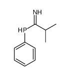 2-methyl-1-phenylphosphanylpropan-1-imine Structure